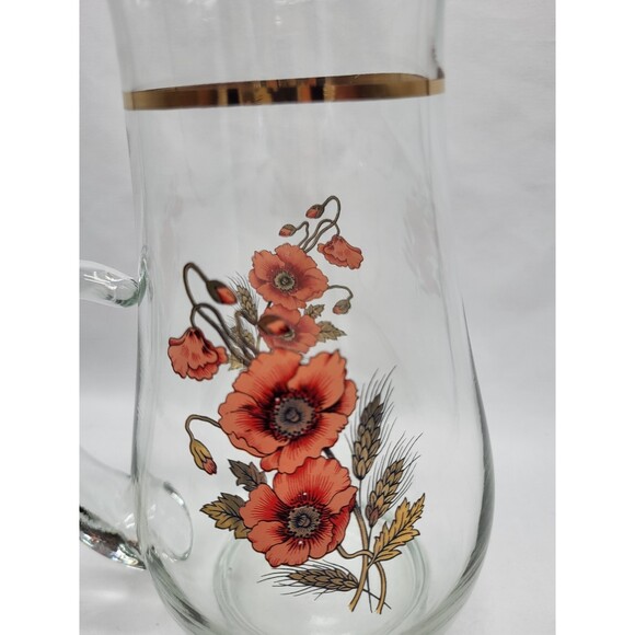 MCM West Virginia Glass Pitcher - Picture 5 of 5